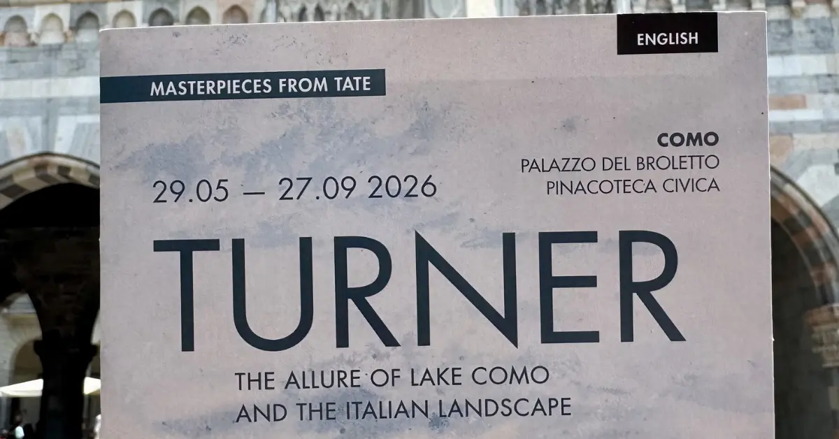 Things to do in Como 2026: J.M.W. Turner Lake Como English guided art tour in Como city with local guide Adam Clark